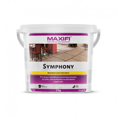 Maxifi Symphony 2kg PH 10 enzymatyczny prespray