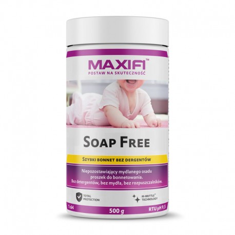 MAXIFI Soap Free 500g bonnet bez detergentów