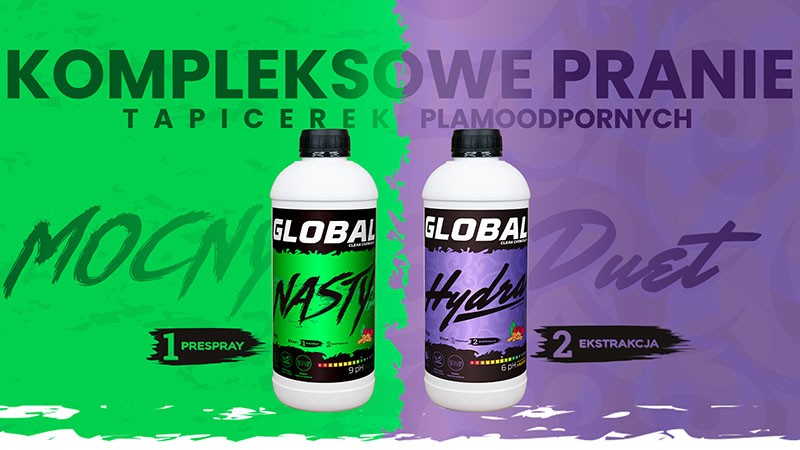 Środek do czyszczenia tapicerek plamoodpornych